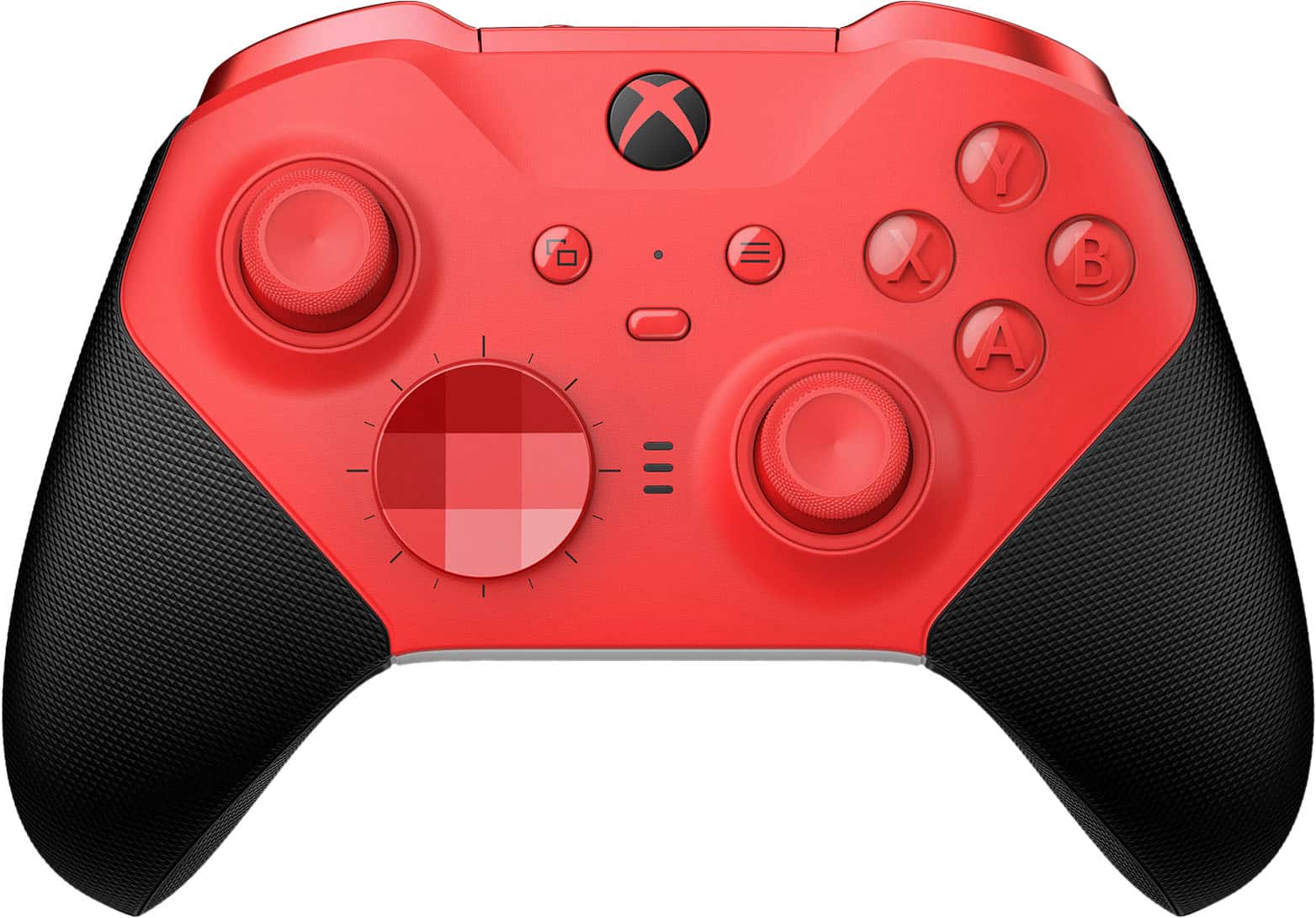 Microsoft - Elite Series 2 Core Wireless Controller for Xbox Series X, Xbox Series S, Xbox One, PCs, and Cloud-Enabled Devices - Red - Front_Zoom