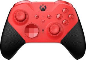 Microsoft - Elite Series 2 Core Wireless Controller for Xbox Series X, Xbox Series S, Xbox One, and Windows PCs - Red - Front_Zoom