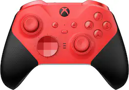 Microsoft - Elite Series 2 Core Wireless Controller for Xbox Series X, Xbox Series S, Xbox One, PCs, and Cloud-Enabled Devices - Red
