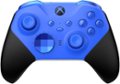 Front. Microsoft - Elite Series 2 Core Wireless Controller for Xbox Series X, Xbox Series S, Xbox One, and Windows PCs - Blue.
