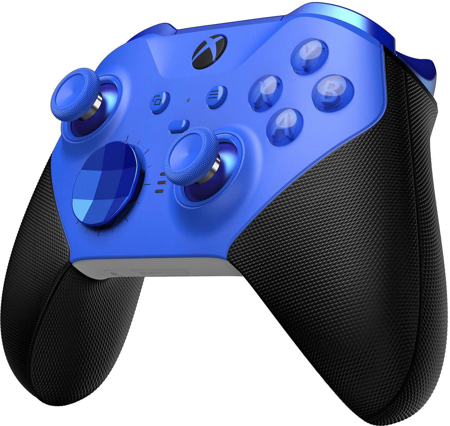 Alt View 11. Microsoft - Elite Series 2 Core Wireless Controller for Xbox Series X, Xbox Series S, Xbox One, and Windows PCs - Blue.