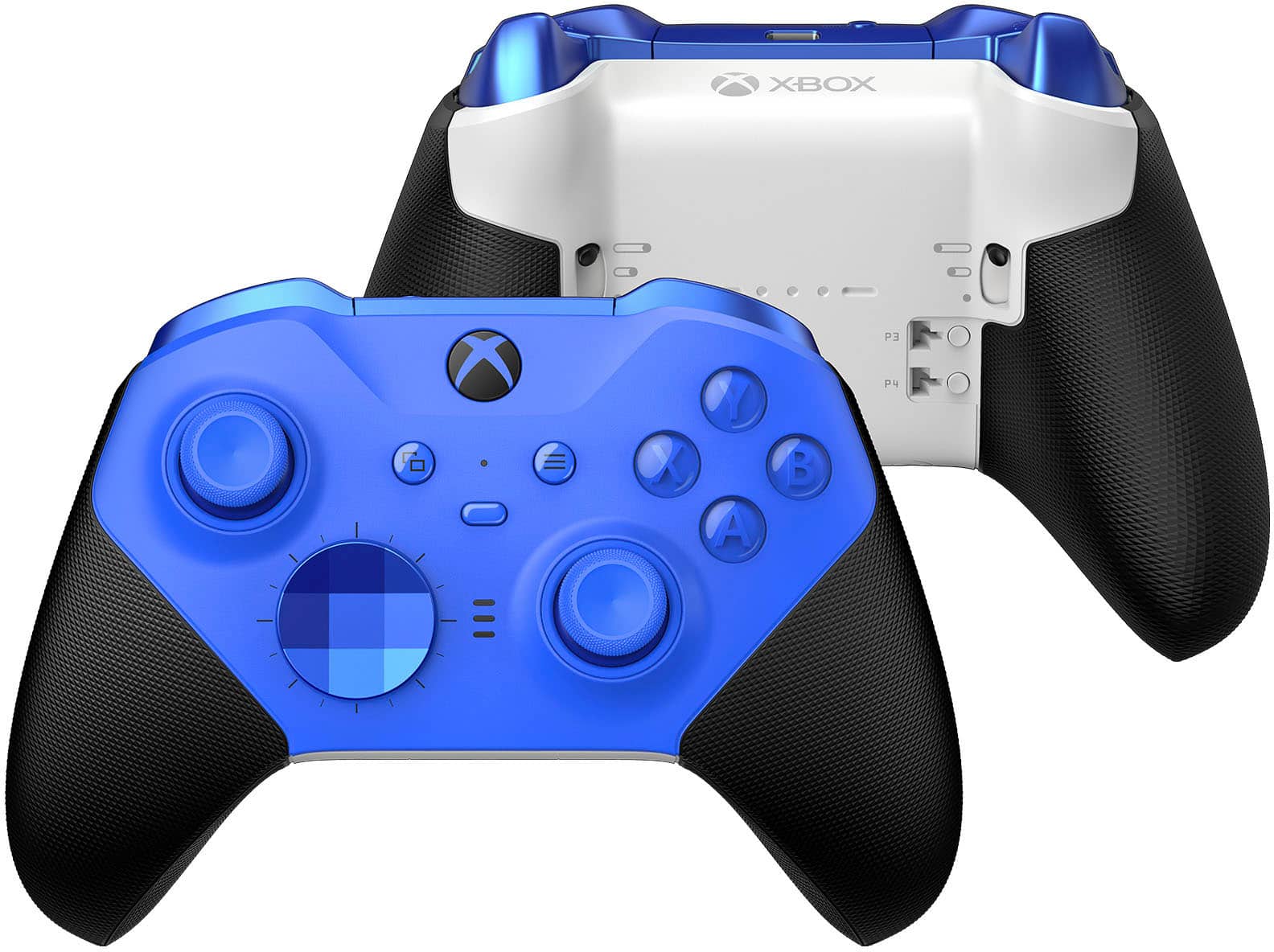 Alt View 12. Microsoft - Elite Series 2 Core Wireless Controller for Xbox Series X, Xbox Series S, Xbox One, and Windows PCs - Blue.