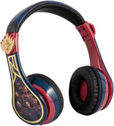 eKids - Guardians of the Galaxy Vol 3 Wireless Over-the-Ear Headphones - Blue - Front_Zoom