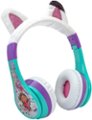 Front. eKids - Gabby's Dollhouse Wireless Over-the-Ear Headphones - Aqua.