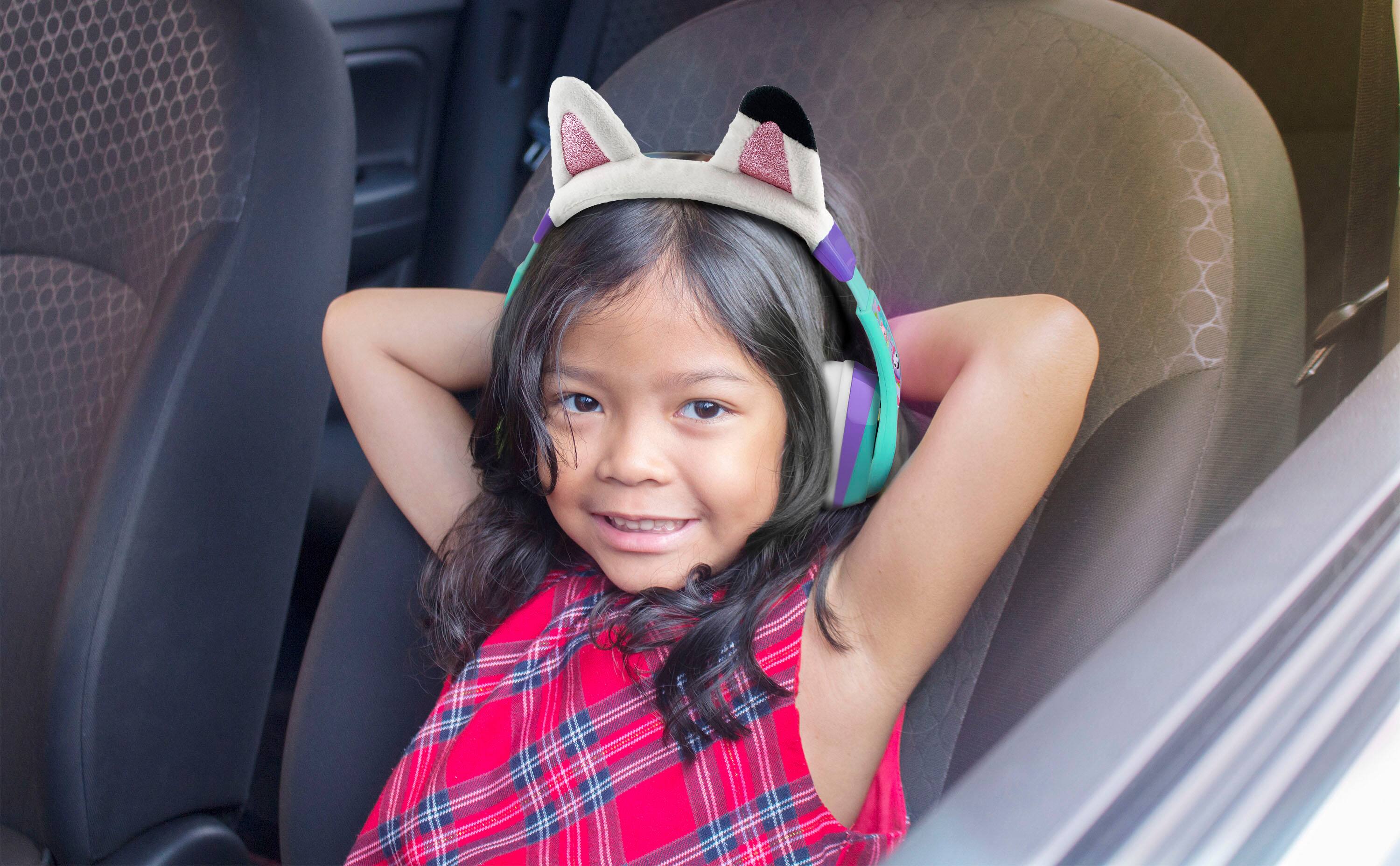 Alt View 16. eKids - Gabby's Dollhouse Wireless Over-the-Ear Headphones - Aqua.