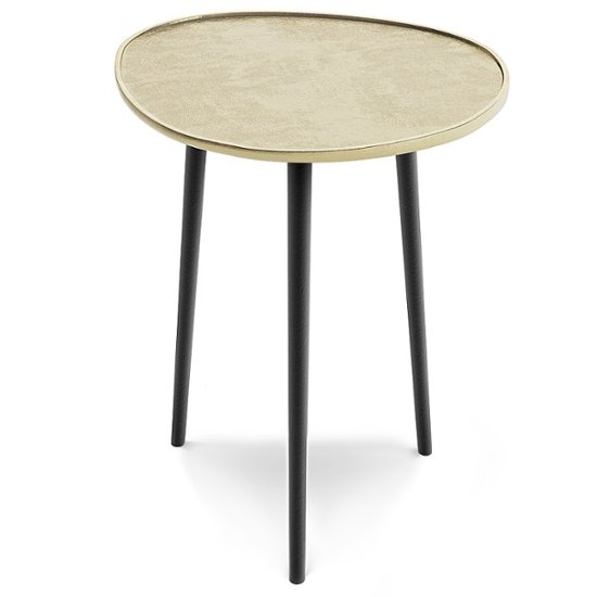 Front Zoom. Simpli Home - Tanner Metal Side Table - Gold.