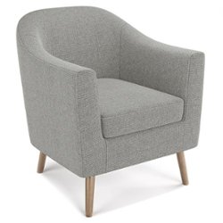 Simpli Home - Thorne Accent Chair - Classic Grey - Front_Zoom