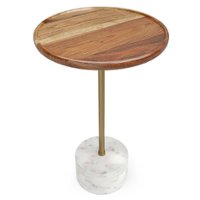 Simpli Home - Becker  Side Table - Natural - Front_Zoom