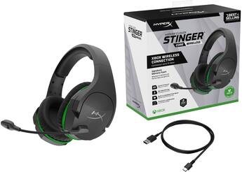 Kwmobile Microfoon Voor Gaming Headset - Compatibel Met Kingston HyperX Cloud/Cloud X/CloudX Core - 10 Cm Zwart - 3,5 Mm Jack