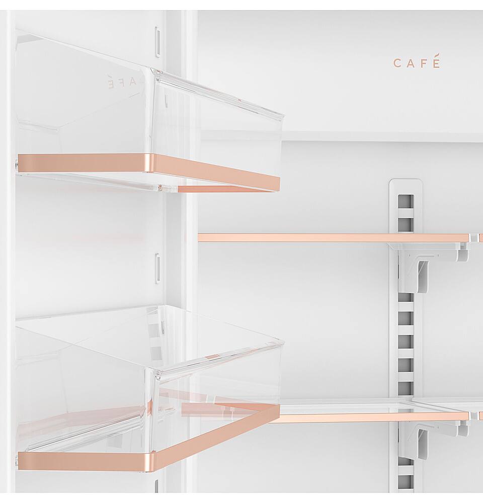 Alt View 13. Café - 20.2 Cu. Ft.Built-In Refrigerator with Bottom Freezer and Wi-Fi - Stainless Steel.