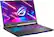 Angle. ASUS - ROG Strix 17" 144Hz Gaming Laptop 1920x1080 FHD - AMD Ryzen 9 7845HX 16GB Memory - NVIDIA GeForce RTX 4070 - 1TB SSD - Eclipse Gray.