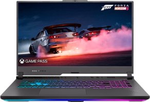 ASUS - ROG Strix 17" 144Hz Gaming Laptop FHD - AMD Ryzen 9 with 16GB Memory - NVIDIA GeForce RTX 4070 - 1TB SSD - Eclipse Gray - Front_Zoom