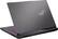Alt View 7. ASUS - ROG Strix 17" 144Hz Gaming Laptop 1920x1080 FHD - AMD Ryzen 9 7845HX 16GB Memory - NVIDIA GeForce RTX 4070 - 1TB SSD - Eclipse Gray.