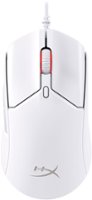 HyperX - Pulsefire Haste 2 Lightweight Wired Optical Gaming Mouse with RGB Lighting - White - Front_Zoom