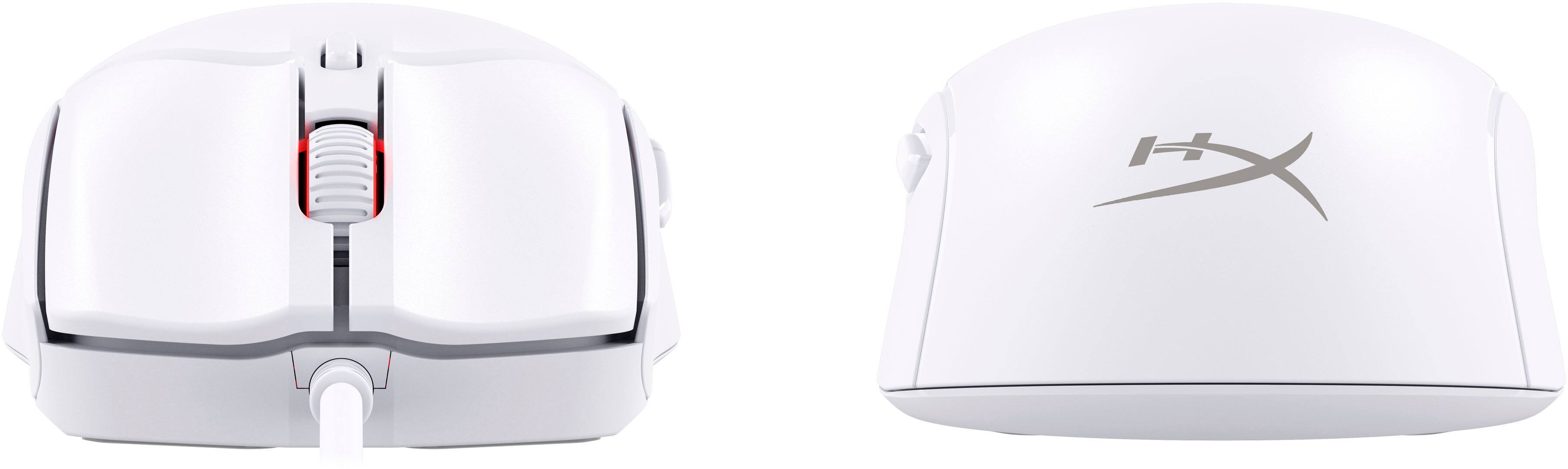 Alt View 12. HyperX - Pulsefire Haste 2 Lightweight Wired Optical Gaming Mouse with RGB Lighting - White.