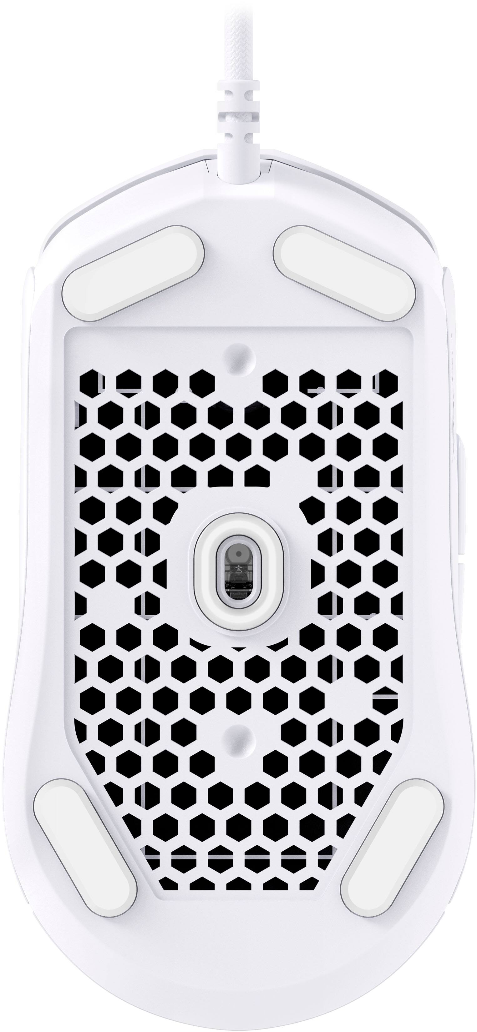 Alt View 13. HyperX - Pulsefire Haste 2 Lightweight Wired Optical Gaming Mouse with RGB Lighting - White.