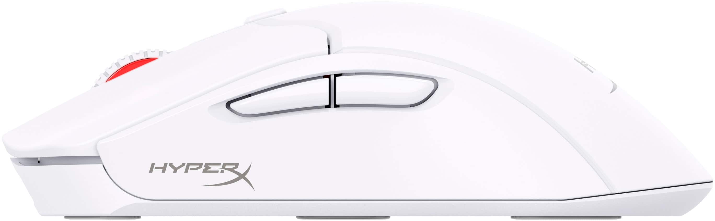 Alt View 11. HyperX - Pulsefire Haste 2 Lightweight Wireless Optical Gaming Mouse with RGB Lighting - White.
