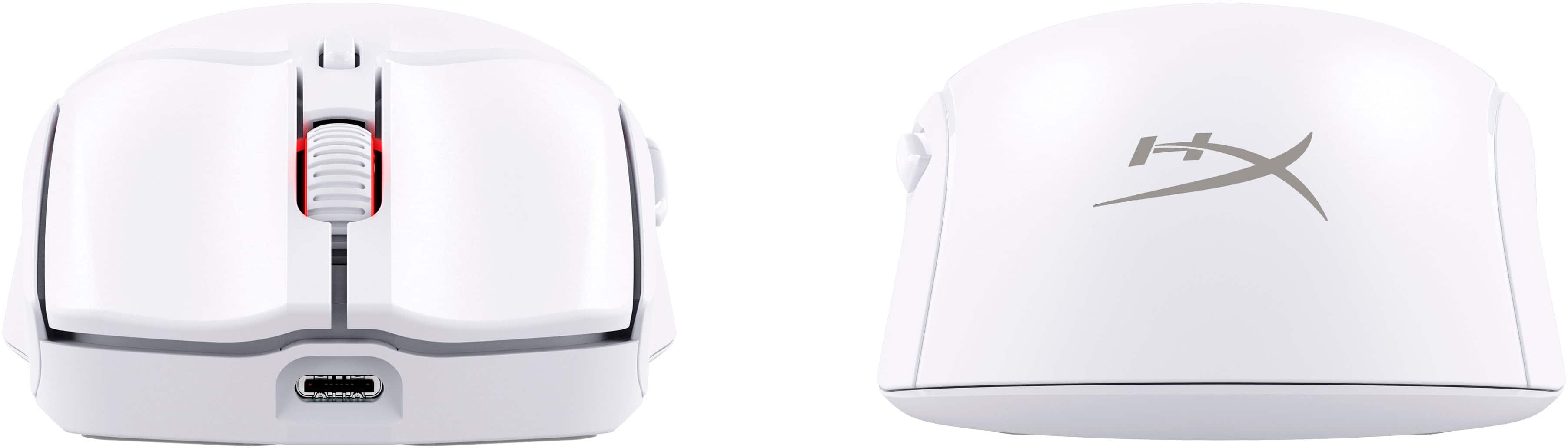 Alt View 12. HyperX - Pulsefire Haste 2 Lightweight Wireless Optical Gaming Mouse with RGB Lighting - White.