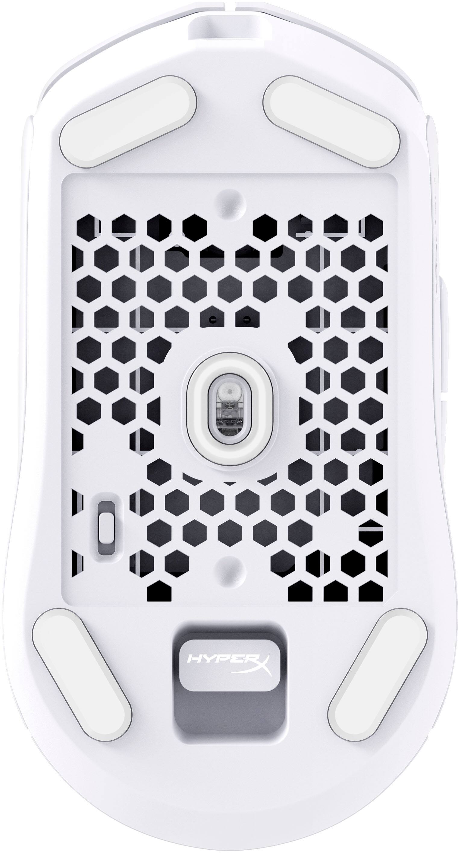 Alt View 13. HyperX - Pulsefire Haste 2 Lightweight Wireless Optical Gaming Mouse with RGB Lighting - White.