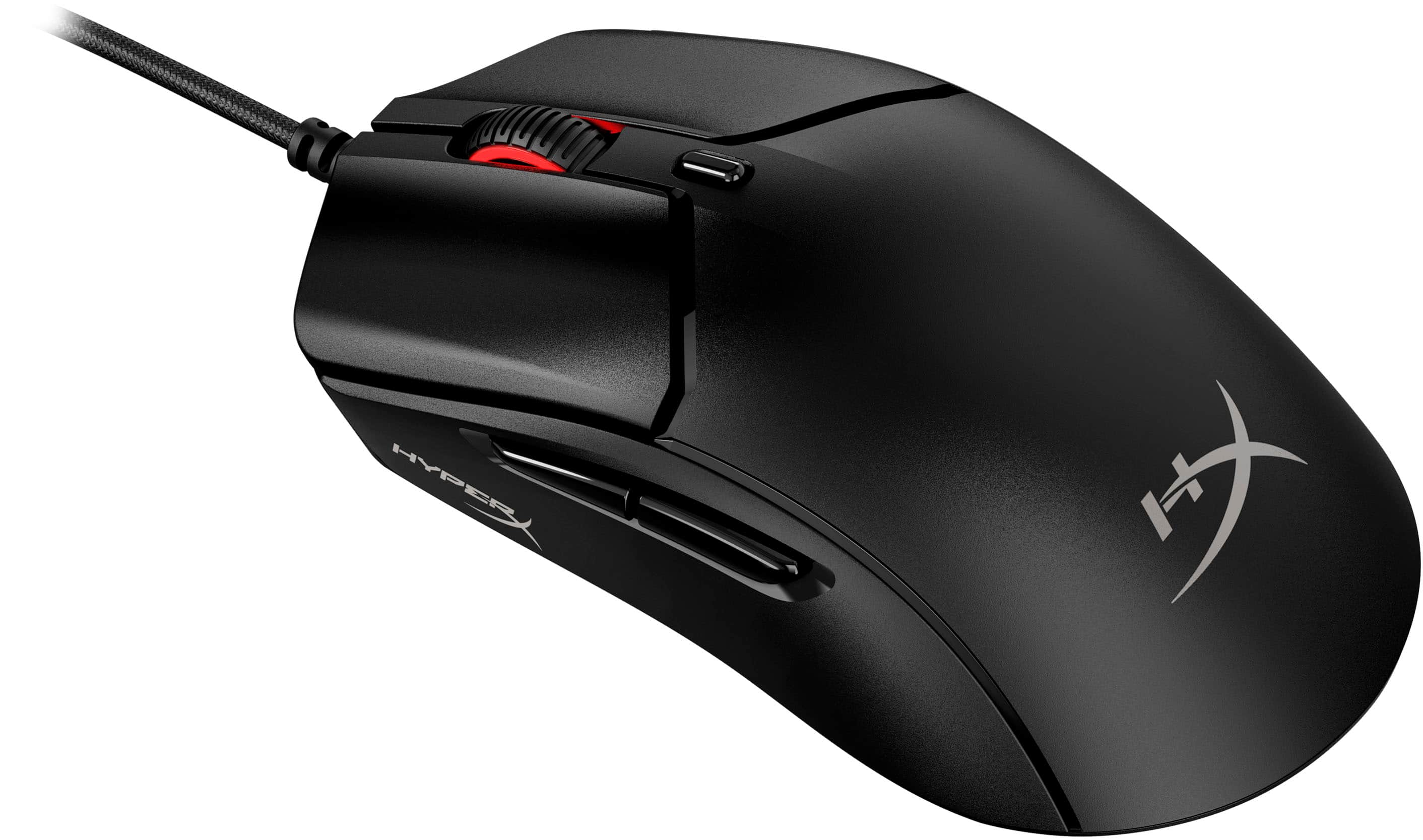 Angle. HyperX - Pulsefire Haste 2 Lightweight Wired Optical Gaming Mouse with RGB Lighting - Black.