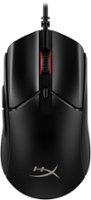 HyperX - Pulsefire Haste 2 Lightweight Wired Optical Gaming Mouse with RGB Lighting - Black - Front_Zoom