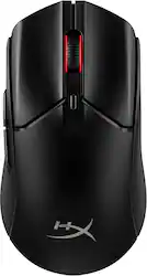 HyperX - Pulsefire Haste 2 Lightweight Wireless Optical Gaming Mouse with RGB Lighting - Wireless - Black - Front_Zoom