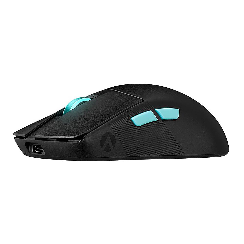 Alt View 13. ASUS - ROG Harpe Ace Aim Lab Edition Ultralight Wireless Optical Gaming Mouse with ROG SpeedNova Wireless Technology - Black.