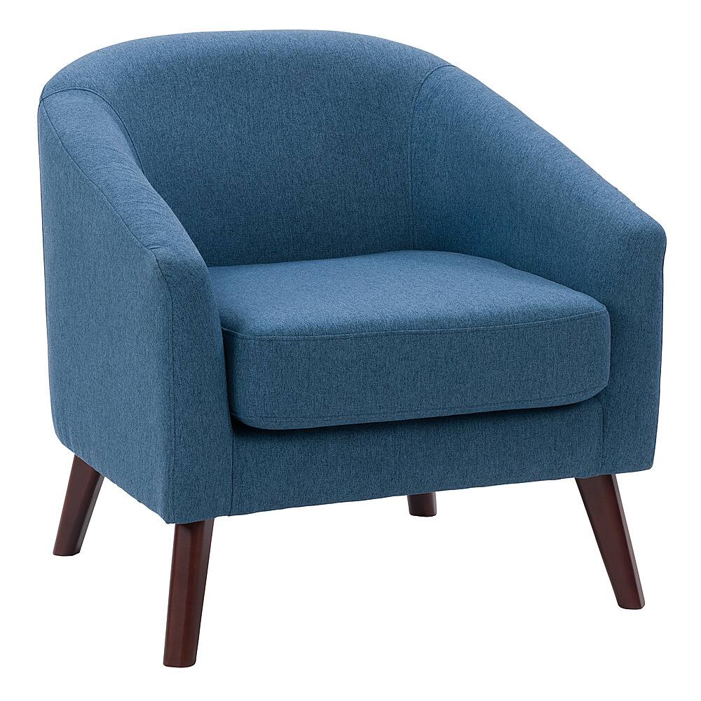 Best Buy: CorLiving Elwood Modern Tub Chair Blue LSS-151-C