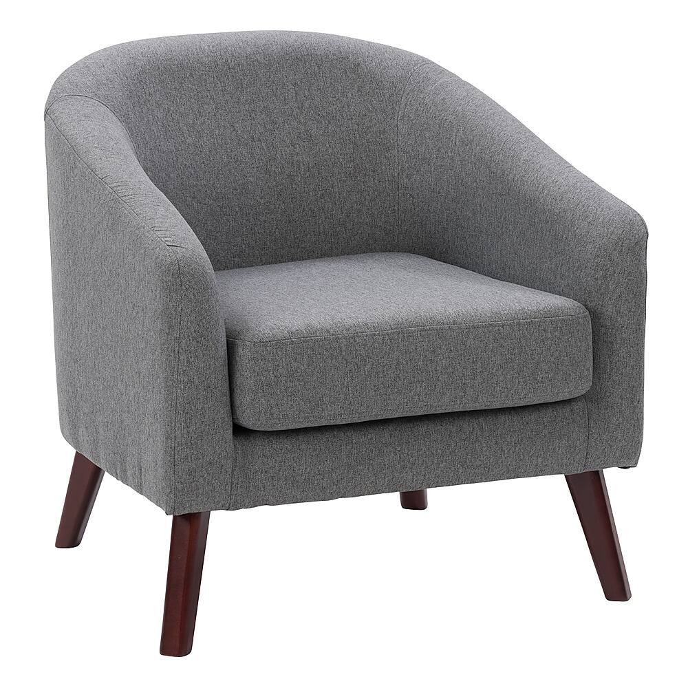 Best Buy CorLiving Elwood Modern Tub Chair Grey LSS150C