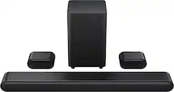 TCL - S4510 5.1 Channel S-Class Soundbar with Wireless Subwoofer and Rear Speakers, DTS Virtual:X - Black - Front_Zoom