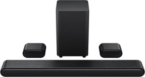 TCL - S4510 5.1 Channel S-Class Soundbar with Wireless Subwoofer and Rear Speakers, DTS Virtual:X - Black - Front_Zoom