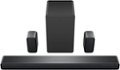 Front. TCL - Q Class Premium 5.1 Channel Sound Bar - Black.