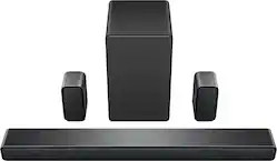 TCL - Q Class Premium 5.1 Channel Sound Bar - Black - Front_Zoom
