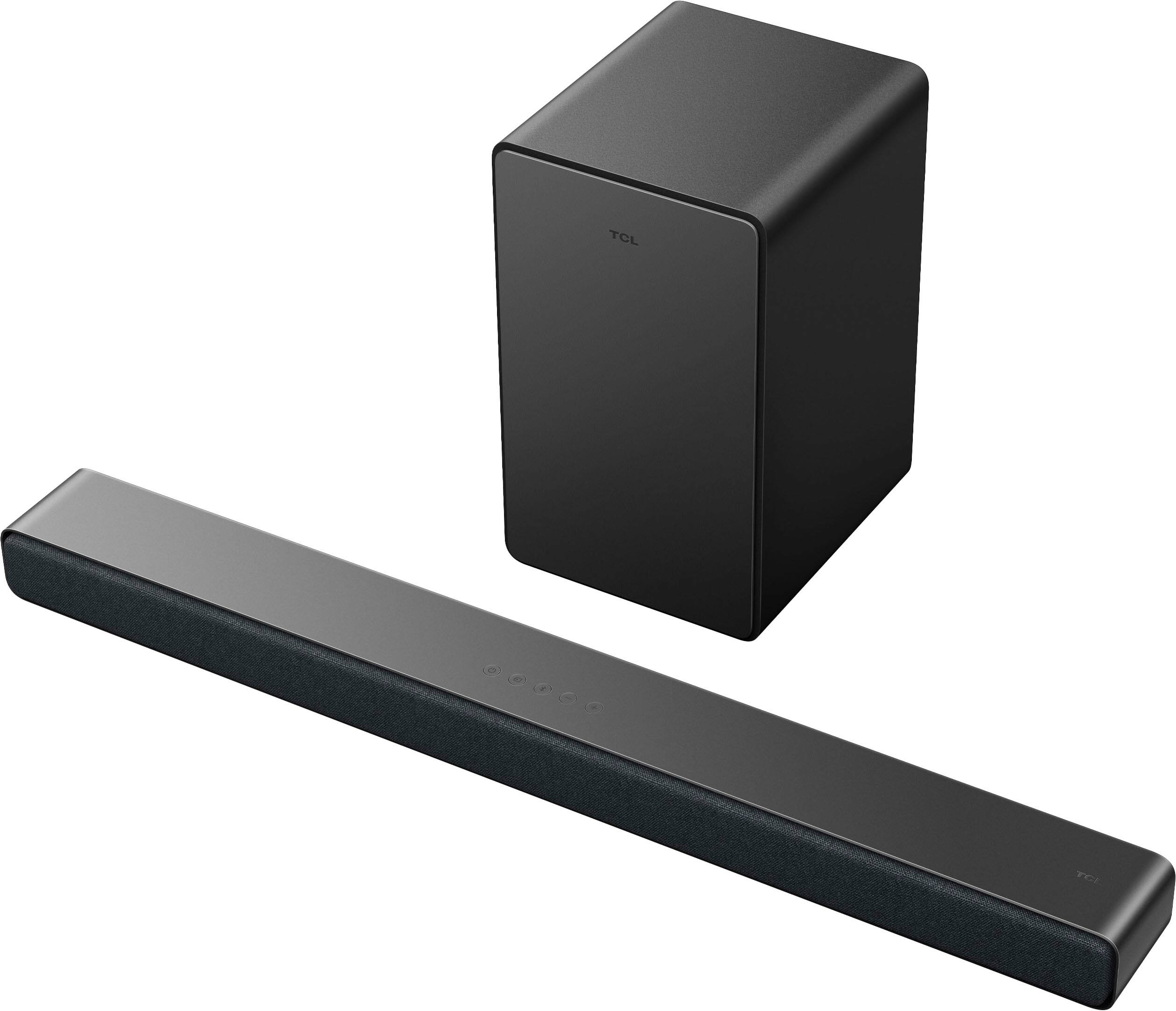 Alt View 12. TCL - Q Class Premium 3.1 Channel Sound Bar - Black.