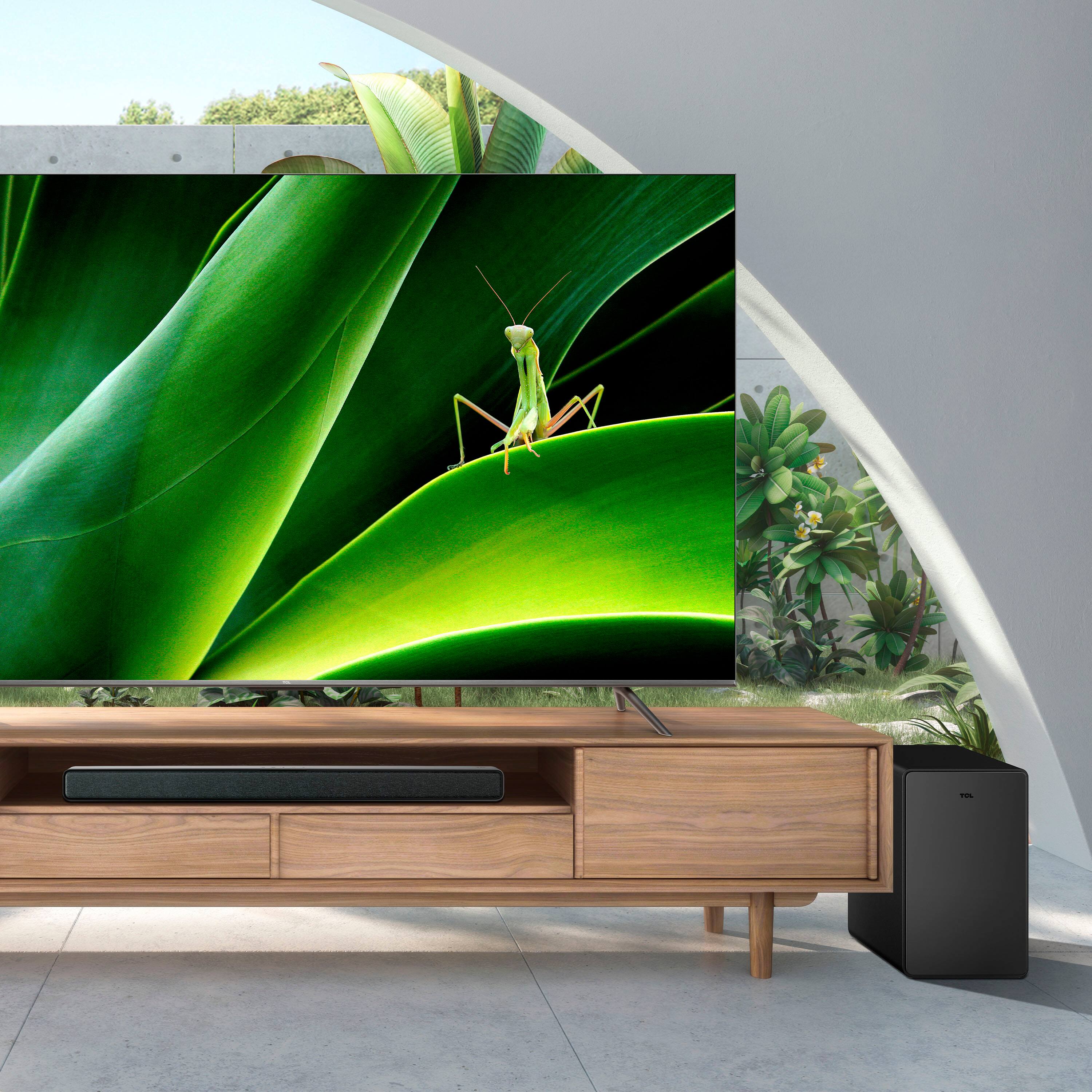 Back. TCL - Q Class Premium 3.1 Channel Sound Bar - Black.