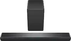 Front. TCL - Q Class Premium 3.1 Channel Sound Bar - Black.