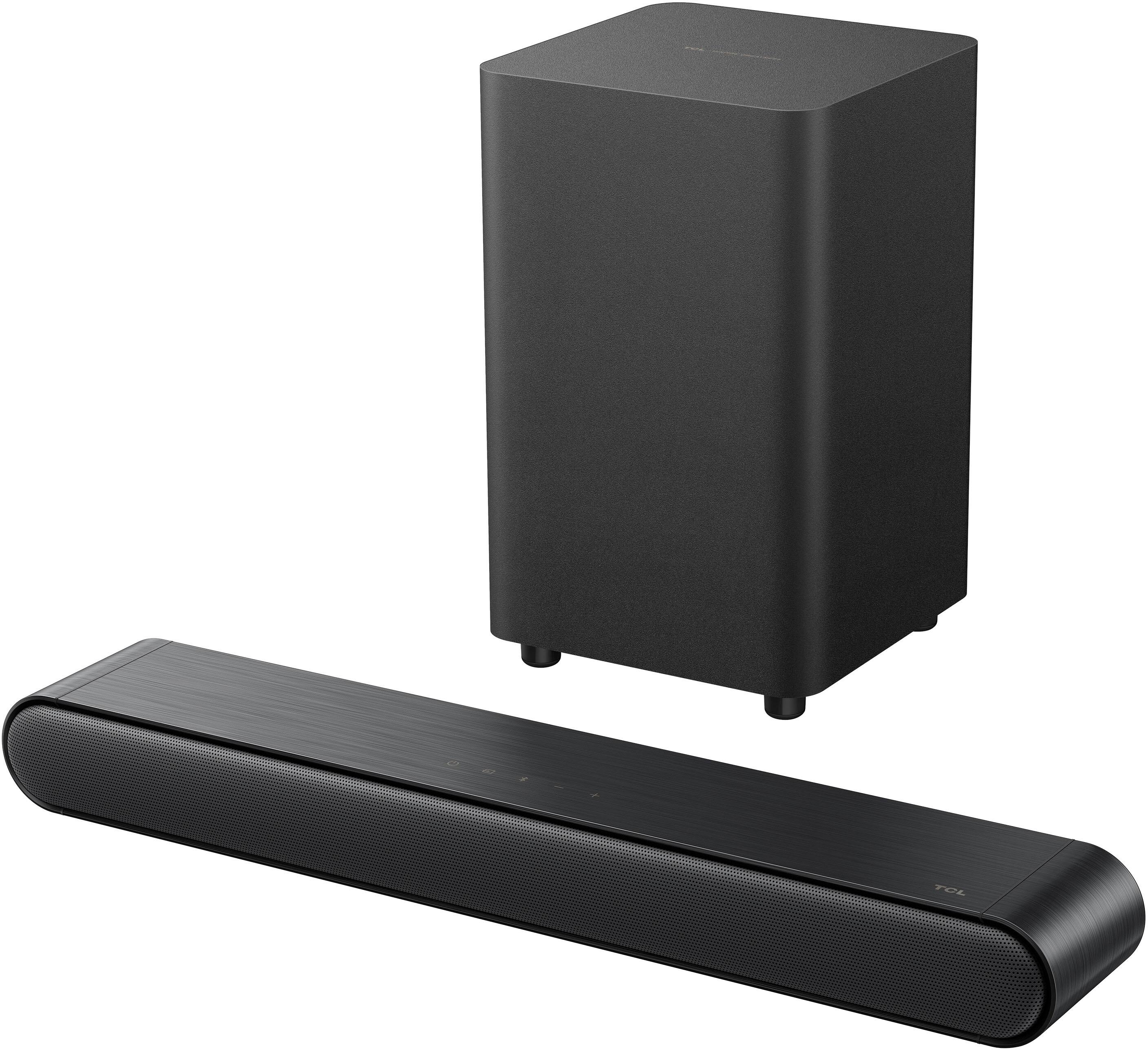 Alt View 11. TCL - S4210 2.1 Channel S-Class Soundbar with Wireless Subwoofer, DTS Virtual:X - Black.