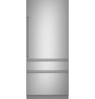 Café - 20.2 Cu. Ft.Built-In Refrigerator with Bottom Freezer and Wi-Fi - Stainless Steel Right Hinge Door - Angle_Zoom