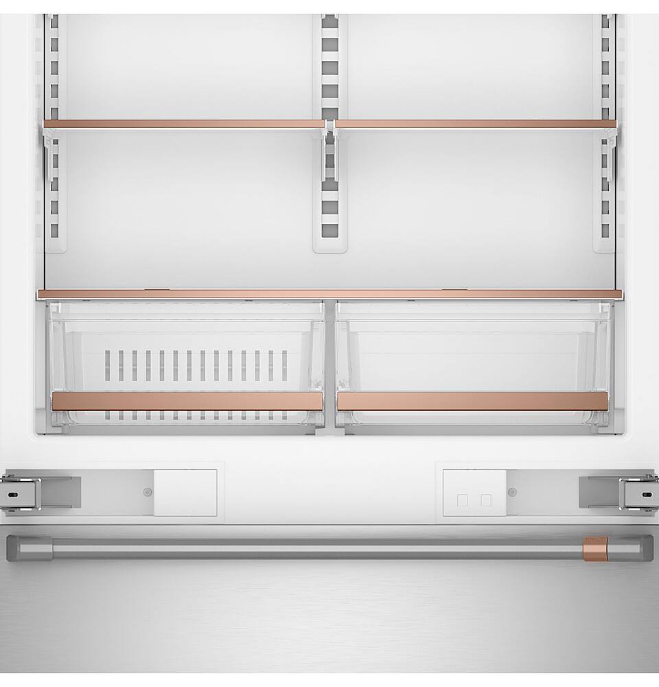 Alt View 14. Café - 20.2 Cu. Ft.Built-In Refrigerator with Bottom Freezer and Wi-Fi - Stainless Steel.