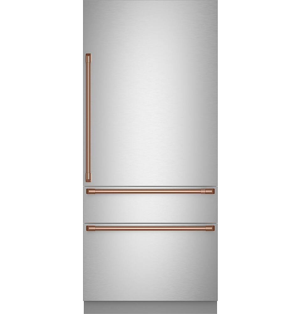 Alt View 19. Café - 20.2 Cu. Ft.Built-In Refrigerator with Bottom Freezer and Wi-Fi - Stainless Steel.