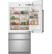 Alt View 2. Café - 20.2 Cu. Ft.Built-In Refrigerator with Bottom Freezer and Wi-Fi - Stainless Steel.