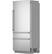Left. Café - 20.2 Cu. Ft.Built-In Refrigerator with Bottom Freezer and Wi-Fi - Stainless Steel.