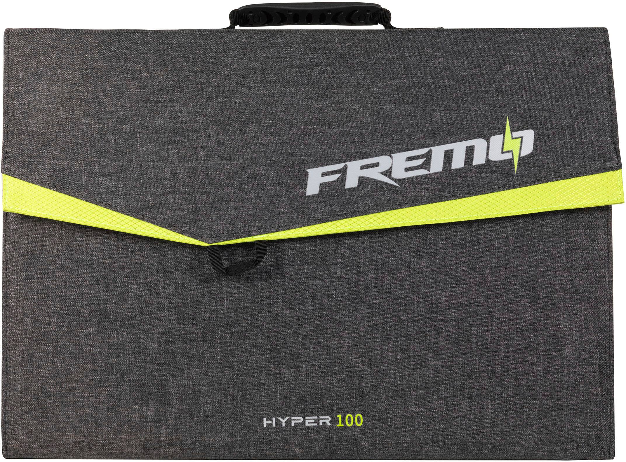 Alt View 1. Fremo - Hyper 100 Universal Solar Panel - Gray.