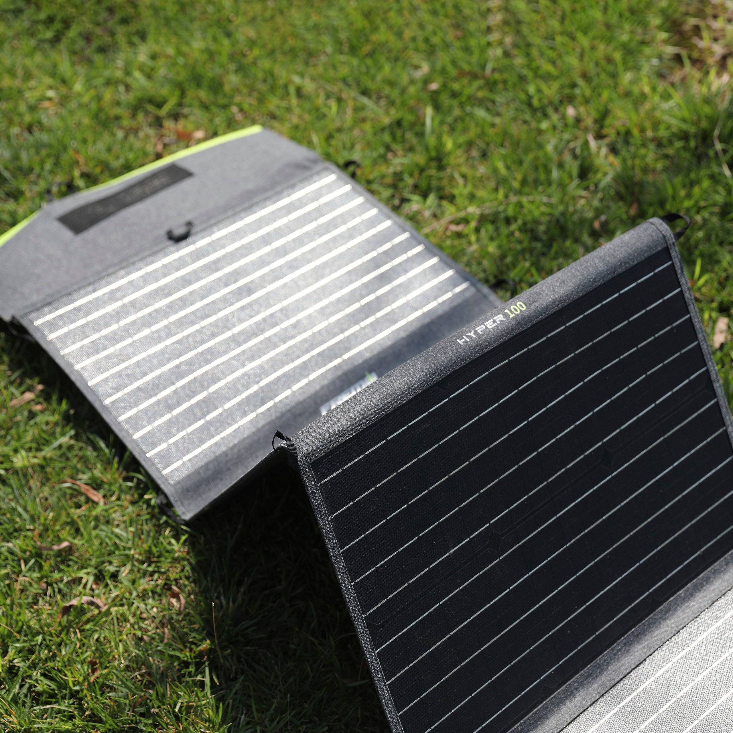 Alt View 17. Fremo - Hyper 100 Universal Solar Panel - Gray.