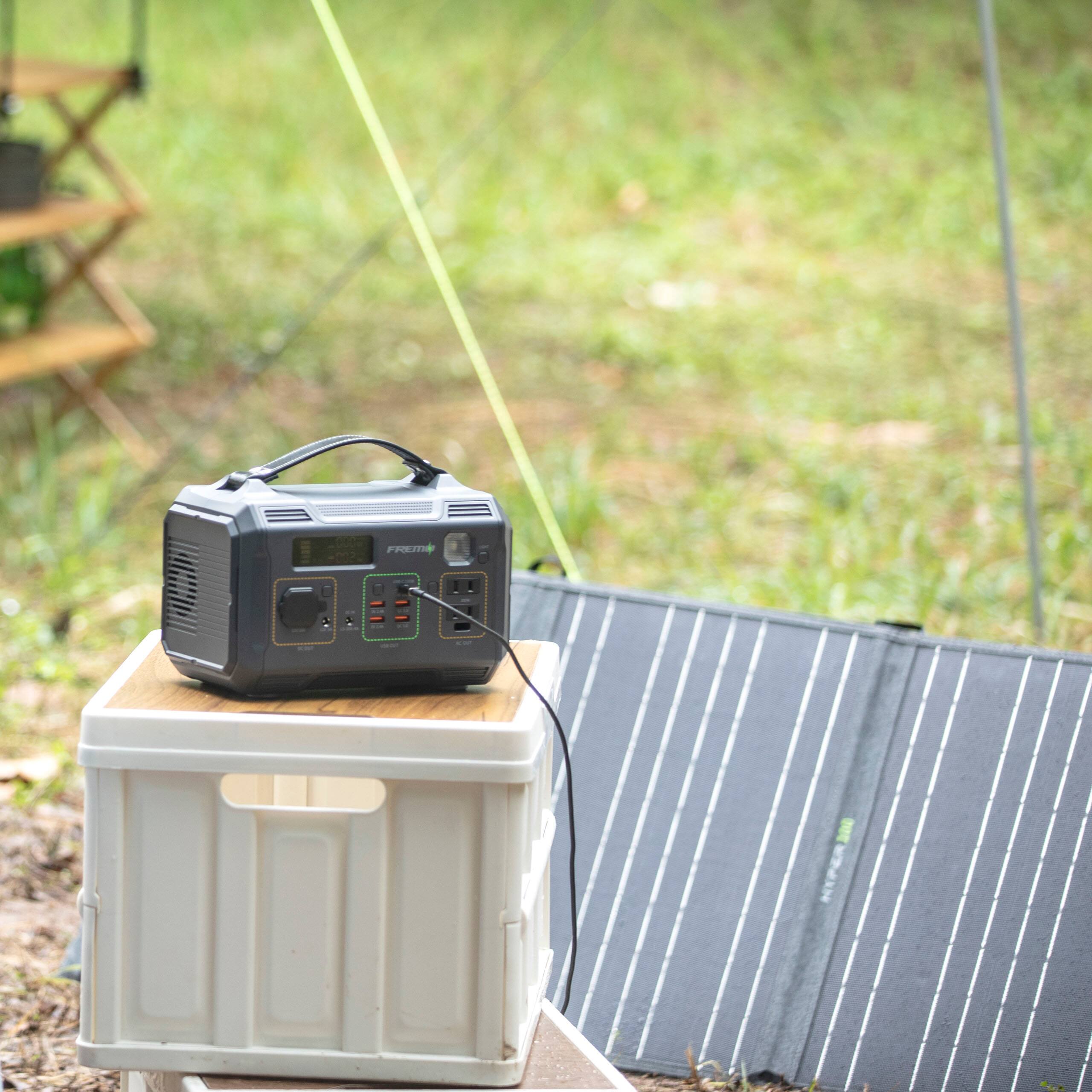 Alt View 15. Fremo - Hyper 100 Universal Solar Panel - Gray.