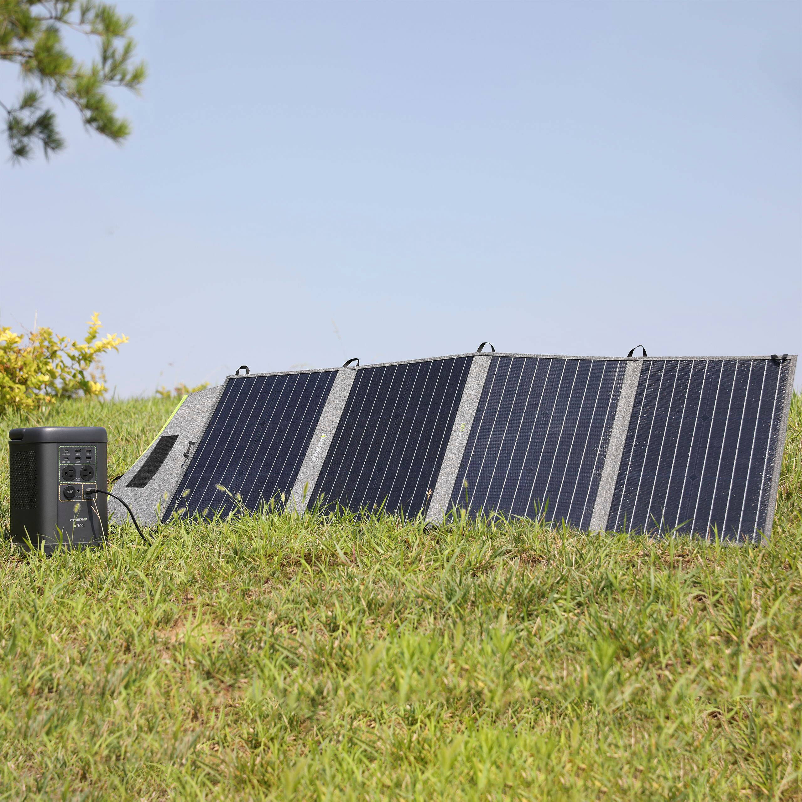 Alt View 18. Fremo - Hyper 100 Universal Solar Panel - Gray.