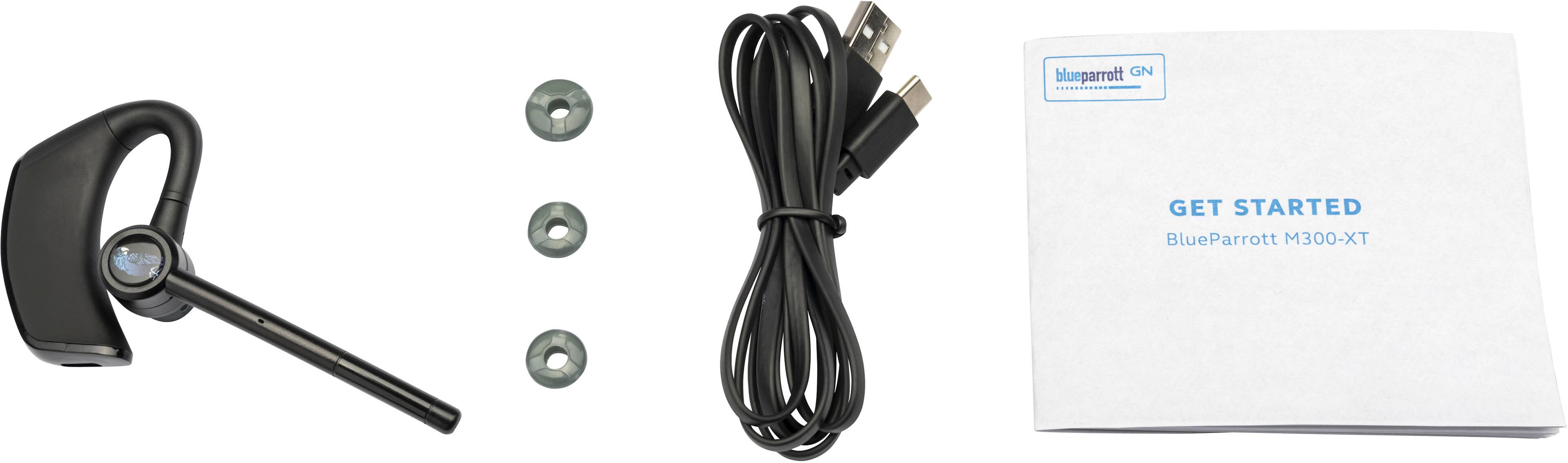 Angle. BlueParrott - M300-XT SE Bluetooth Headset - Black.