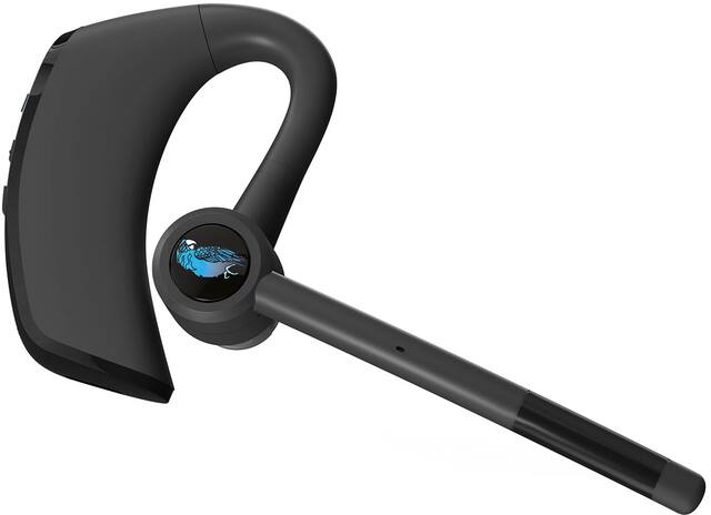 BlueParrott - M300-XT SE Wireless Bluetooth Mono Headset with 80% Noise-Cancelling Microphone and Lightweight Design - Black
