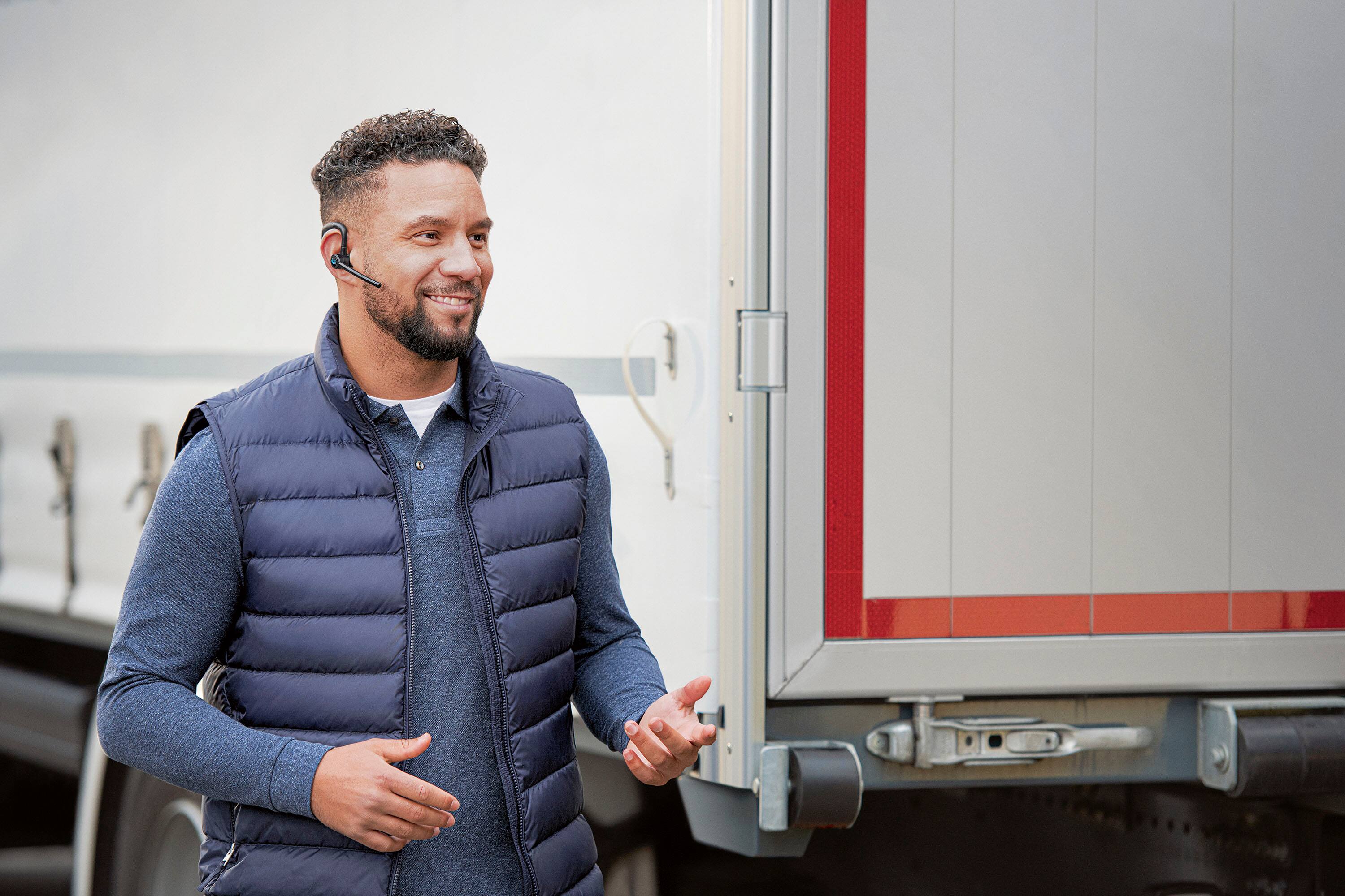 Alt View 14. BlueParrott - M300-XT SE Wireless Bluetooth Mono Headset with 80% Noise-Cancelling Microphone and Lightweight Design - Black.