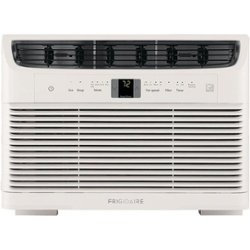 Frigidaire - 150 Sq. Ft. 5,000 BTU Compact Window Air Conditioner - White - Front_Zoom